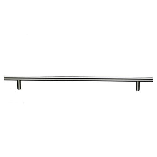 Top Knobs - Hopewell 26 15/32 Inch Center to Center Bar pull - Brushed Satin Nickel