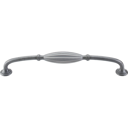 Top Knobs - Tuscany 8 13/16 Inch Center to Center Bar pull - Pewter Light