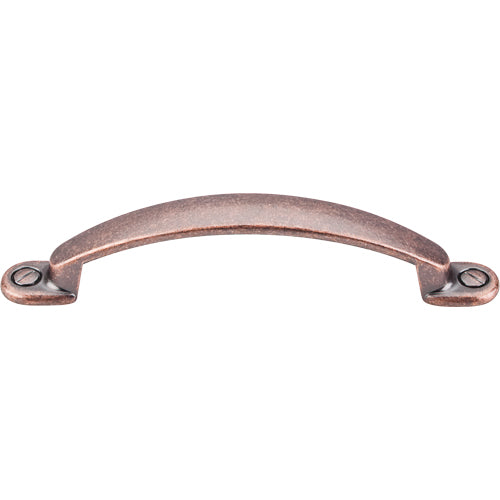 Top Knobs - Arendal 3 3/4 Inch Center to Center Bar pull - Antique Copper