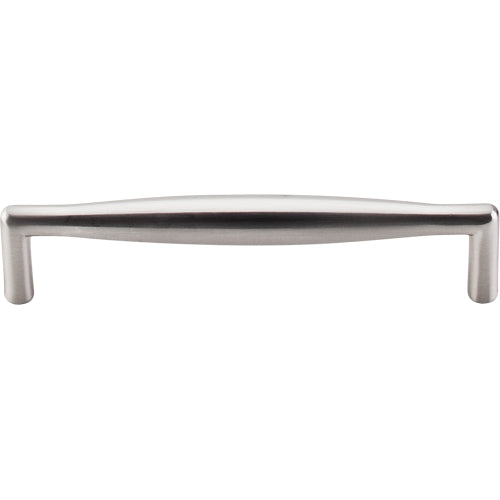 Top Knobs - Flute 5 1/16 Inch Center to Center Bar pull - Brushed Satin Nickel