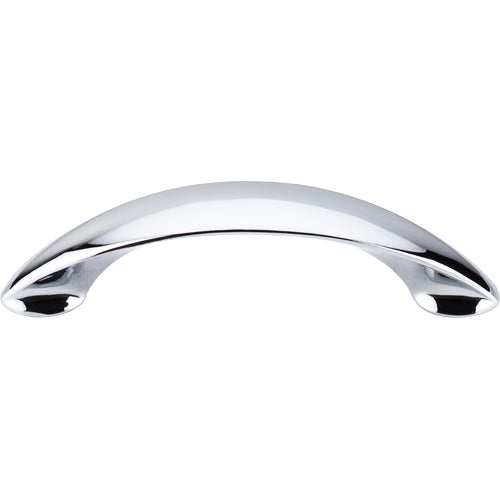 Top Knobs - New Haven 3 3/4 Inch Center to Center Bar pull - Polished Chrome