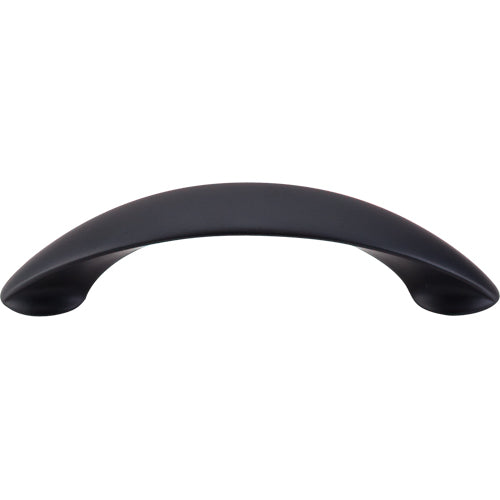 Top Knobs - New Haven 3 3/4 Inch Center to Center Bar pull - Flat Black