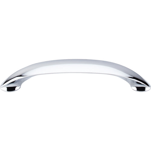 Top Knobs - New Haven 5 1/16 Inch Center to Center Bar pull - Polished Chrome