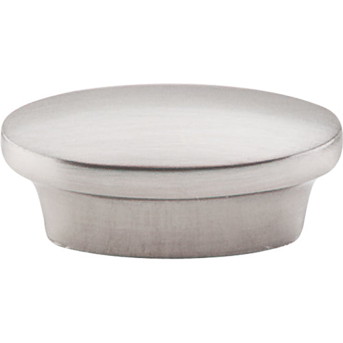 Top Knobs - Oval 5/8 Inch Center to Center Bar pull - Brushed Satin Nickel