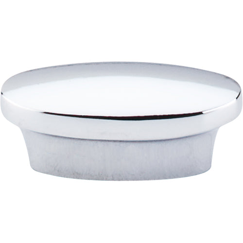 Top Knobs - Oval 5/8 Inch Center to Center Bar pull - Polished Chrome
