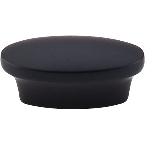 Top Knobs - Oval 5/8 Inch Center to Center Bar pull - Flat Black