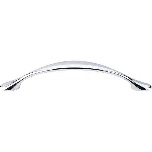 Top Knobs - Hartford 3 3/4 Inch Center to Center Bar pull - Polished Chrome