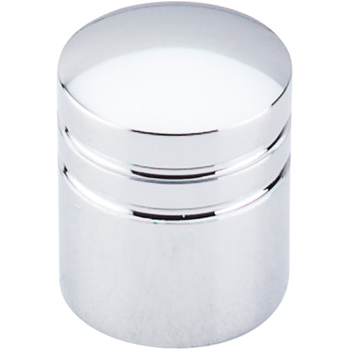 Top Knobs - Stacked 1 Inch Diameter Round Knob - Polished Chrome