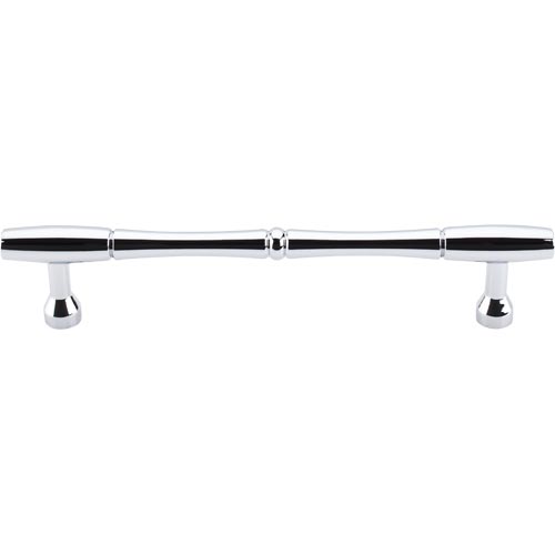 Top Knobs - Nouveau Bamboo 7 Inch Center to Center Bar pull - Polished Chrome