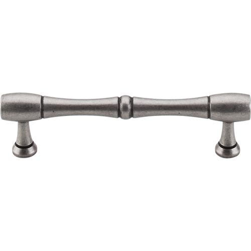 Top Knobs - Nouveau Bamboo 3 3/4 Inch Center to Center Bar pull - Pewter Antique