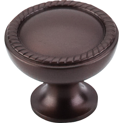 Top Knobs - Emboss 1 1/4 Inch Diameter Round Knob - Oil Rubbed Bronze