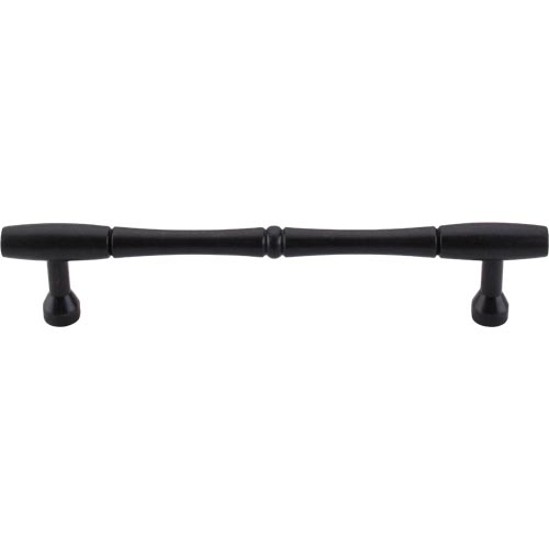 Top Knobs - Nouveau Bamboo 7 Inch Center to Center Bar pull - Patina Black