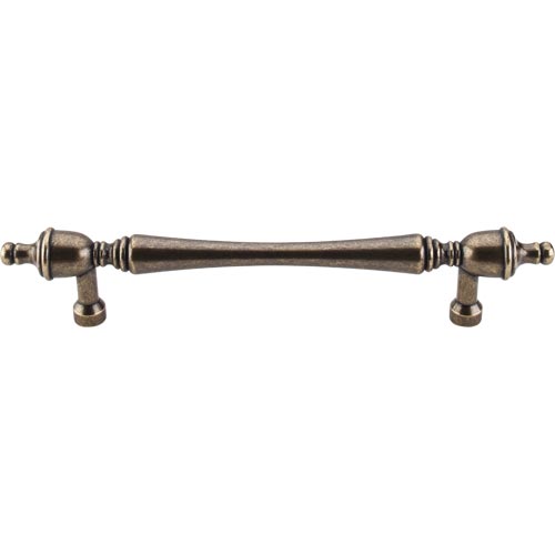Top Knobs - Somerset Finial 7 Inch Center to Center Bar pull - German Bronze