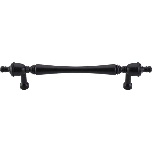Top Knobs - Somerset Finial 7 Inch Center to Center Bar pull - Patina Black