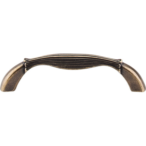 Top Knobs - Straight 3 3/4 Inch Center to Center Bar pull - German Bronze