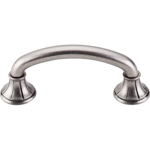 Top Knobs - Lund 3 Inch Center to Center Bar pull - Pewter Antique