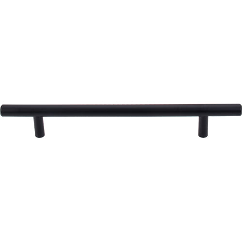 Top Knobs - Hopewell 6 5/16 Inch Center to Center Bar pull - Flat Black
