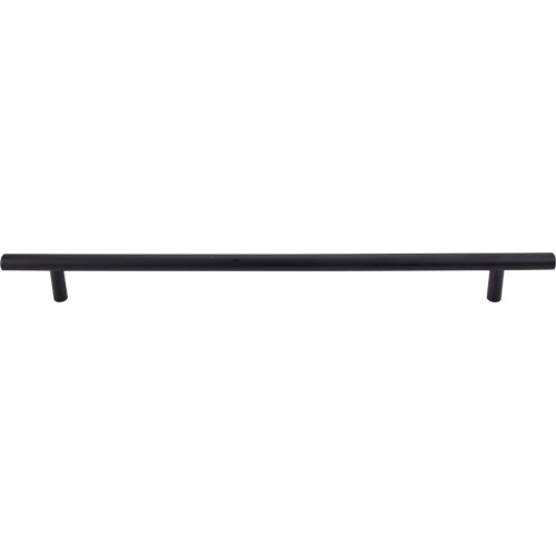 Top Knobs - Hopewell 11 11/32 Inch Center to Center Bar pull - Flat Black