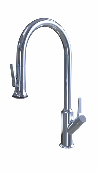 Aspect by Waterstone - Macari Pulldown Faucet, Lever Spray