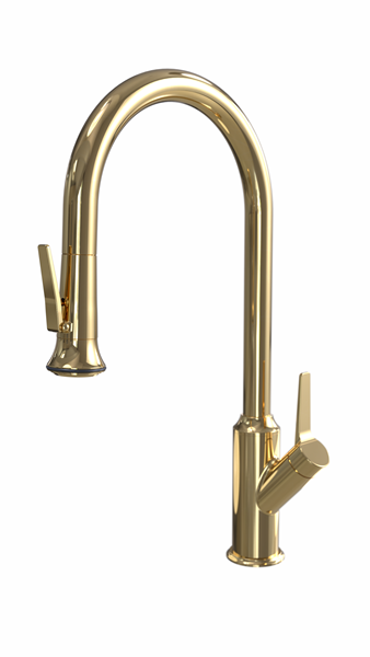 Aspect by Waterstone - Macari Pulldown Faucet, Lever Spray