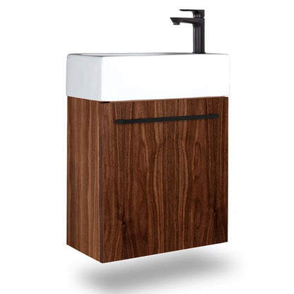 Lacava - Marietta Wall-Mount Under-Counter Vanity With One Adjustable Shelf Behind A Door