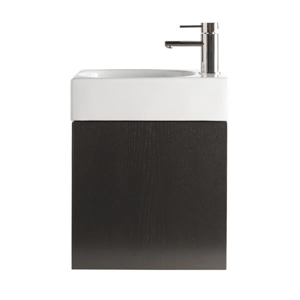 Lacava - Marietta Wall-Mount Under-Counter Vanity With One Adjustable Shelf Behind A Door