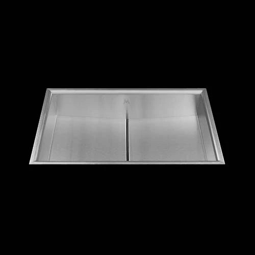Mila - Arc Low Profile Bathroom Flush-Mount  - 21.5 X 14.5 Satin Brushed SS