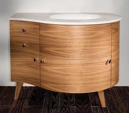 Lacava - Flou Free-Standing Wood Base With Three Drawers And One Door