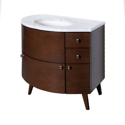 Lacava - Flou Free-Standing Wood Base With Three Drawers And One Door