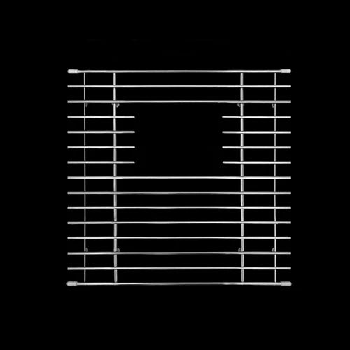 Mila - Solid Stainless Steel Bar Basin Grid  - 8.5 X 14.5 Satin Brushed SS