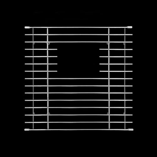 Mila - Solid Stainless Steel Bar Basin Grid  - 12.5 X 14.5 Satin Brushed SS