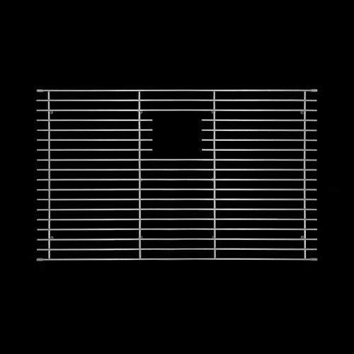 Mila - Solid Stainless Steel Bar Basin Grid  - 28.5 X 17.5 Satin Brushed SS