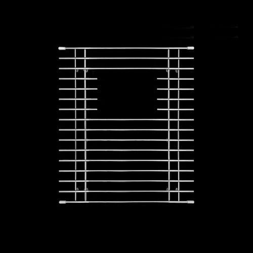 Mila - Solid Stainless Steel Bar Basin Grid  - 14.5 X 16 Satin Brushed SS