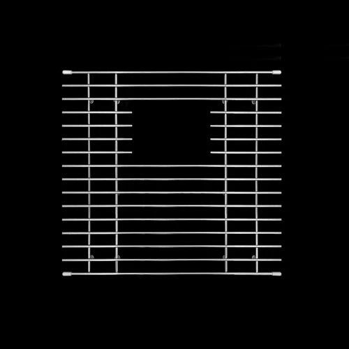 Mila - Solid Stainless Steel Bar Basin Grid  - 16.5 X 16 Satin Brushed SS