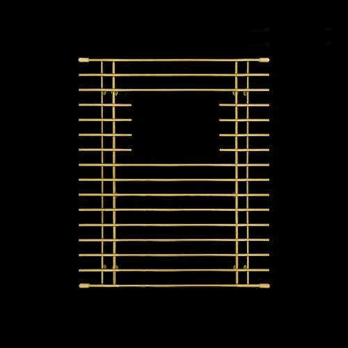Mila - Solid Stainless Steel Bar Basin Grid - 10.5 X 16 Gold
