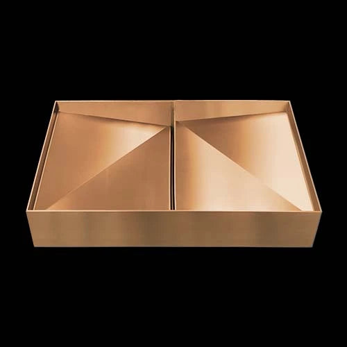 Mila - Güell Bathroom Top-Mount  - 20.25 X 13.25 Rose Gold
