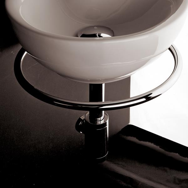 Lacava - Ovale Towel Bar For Mi013, 13-3/4 Inch Diam