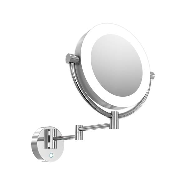 Electric Mirror - Charm LED Makeup Mirror - Chrome