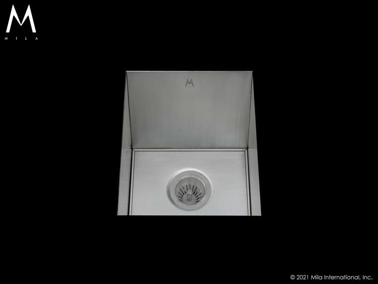 Mila - Orion Entertainment Under Mount - 15 X 20 Satin Brushed SS