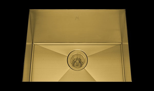 Mila - Orion Single Bowl Under Mount - 22 X 18.5 Gold