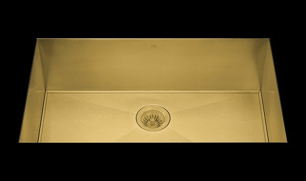 Mila - Orion Single Bowl Under Mount - 38 X 18.5 Gold