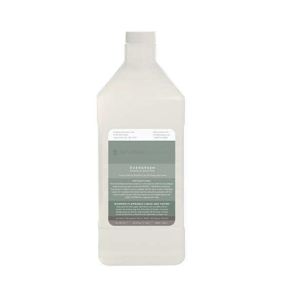 Mr. Steam - Evergreen Essential Aroma Oil In 1 Liter Gallon