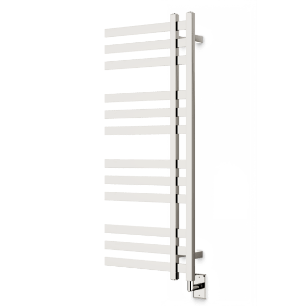 Artos - Lioni Square 48 x 20 Inch Hardwired Towel Dryer with Hardwire Kit on Right