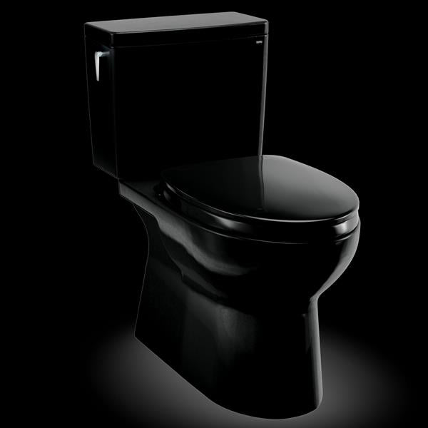 Toto - Glaston Two-Piece Toilet - 1.28 GPF -  Ebony