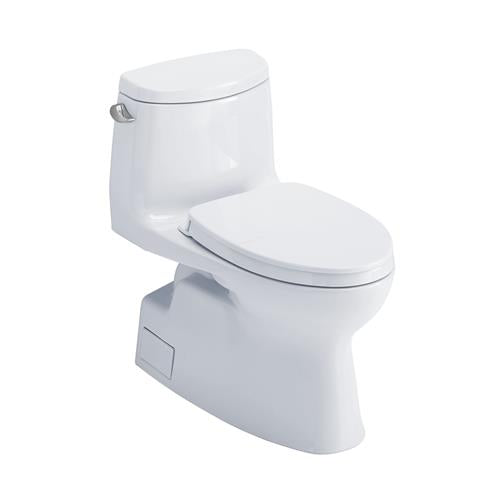 Toto - Carlyle II One-Piece Elongated 1.28 GPF Toilet with SS124 SoftClose Seat, WASHLET+ Ready