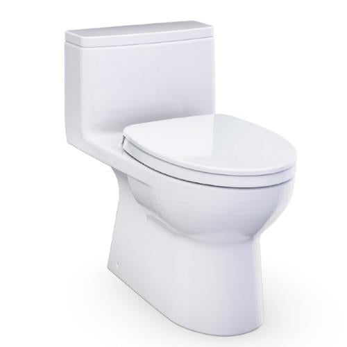 Toto - Redington One-Piece Skirted Universal Hight Toilet Tornado Flush - 1.0 GPF