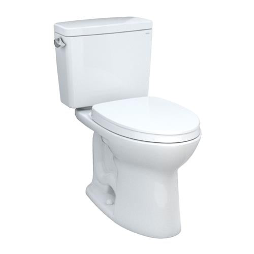 Toto - Drake Two-Piece Toilet Universal Height W/ Seat 1.28Gpf Cefiontect