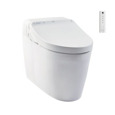 Toto - WASHLET G450 1.0 or 0.8 GPF Toilet with Integrated Bidet Seat and CEFIONTECT