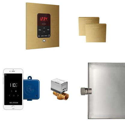Mr. Steam - Butler Max Steam Shower Control Package With Itempoplus Control And Aroma Designer Steamhead Square