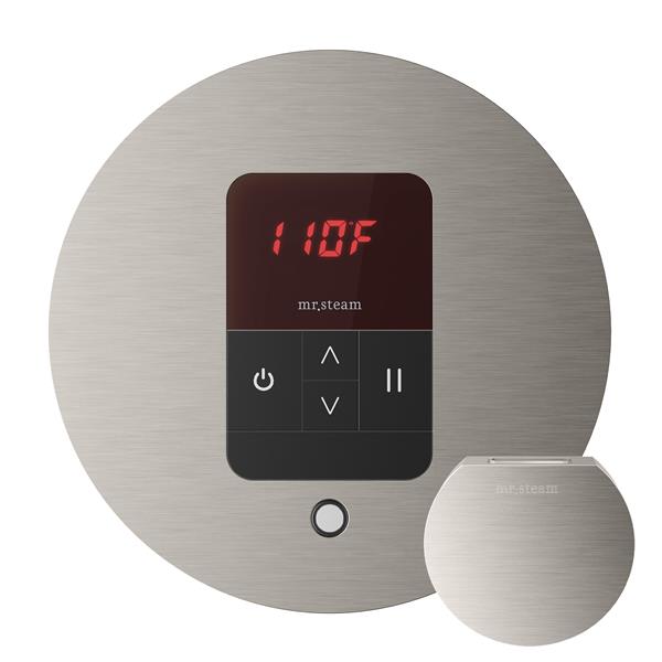 Mr. Steam - Itempo Steam Shower Control And Aroma Designer Steamhead Round